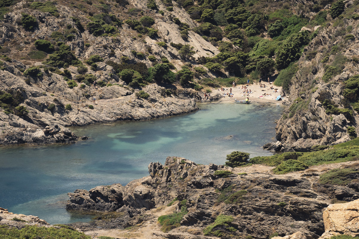 cala jugadora, cap de creus, cataluña