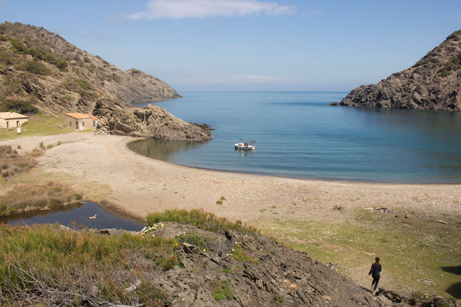 cala tavallera, cap de creus, port de la selva